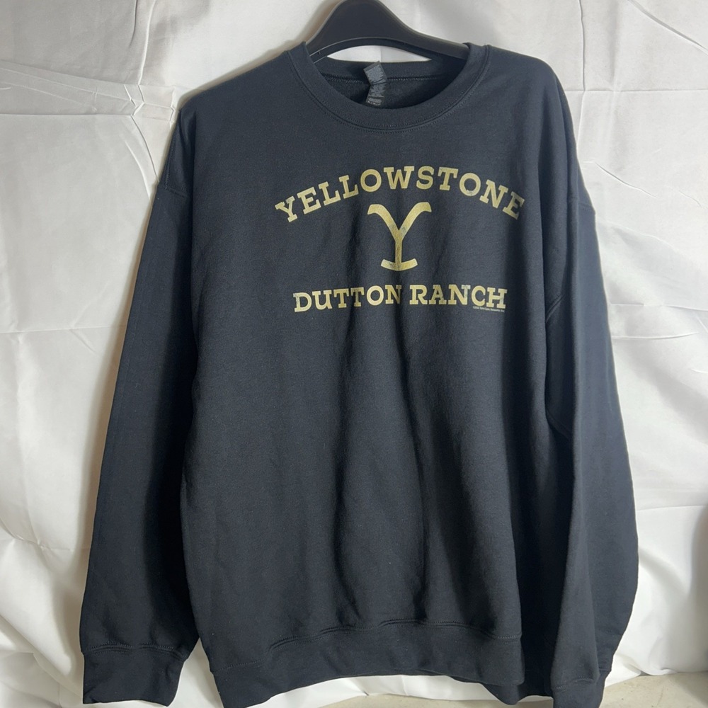 Yellowstone Dutton Ranch Crewneck Size XL